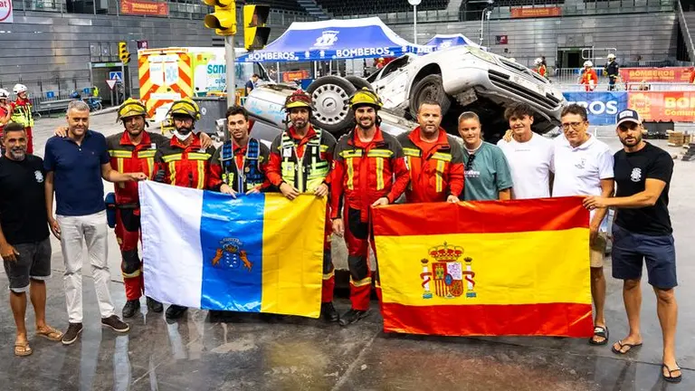 El equipo lanzarote&ntilde;o orgulloso tras su gran papel.