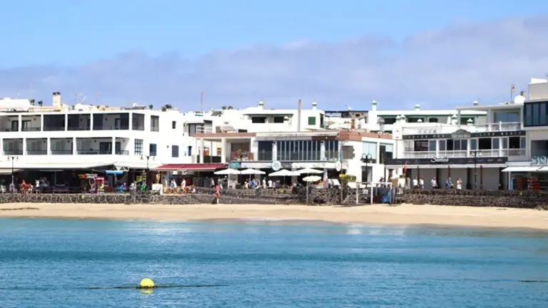 Playa de Playa Blanca.