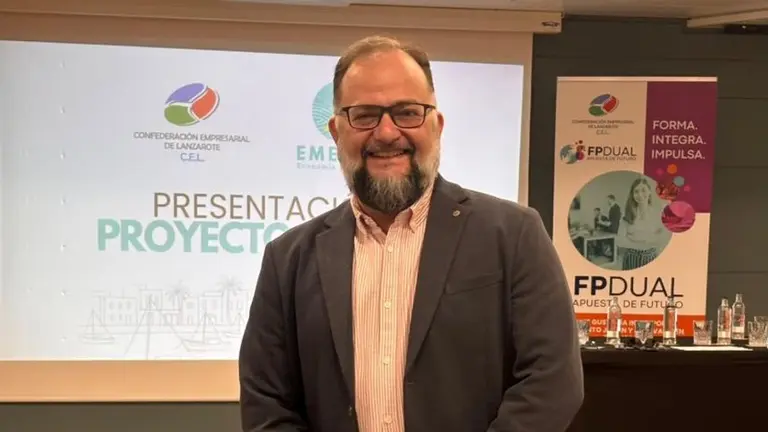 Jorge Pe&ntilde;as, coordinador Insular y portavoz de Izquierda Unida Canaria en Lanzarote.