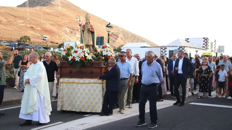 Momento de la tradicional procesi&oacute;n.