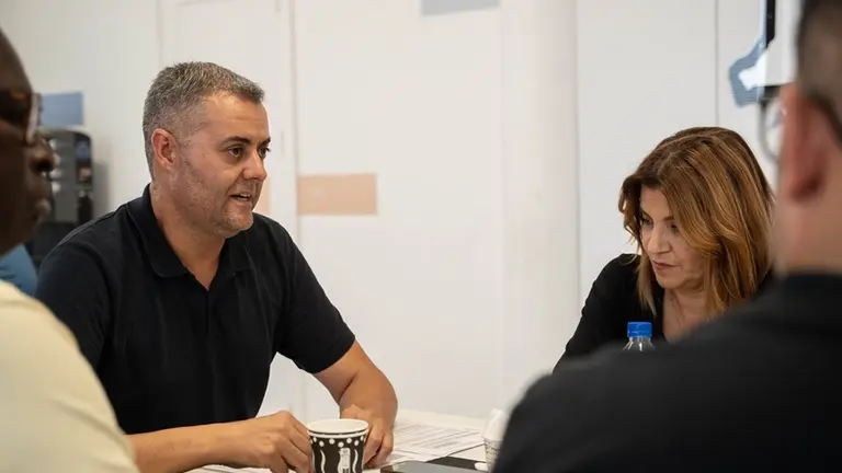 Kiko Aparicio junto a Mar&iacute;a Jes&uacute;s Tovar.