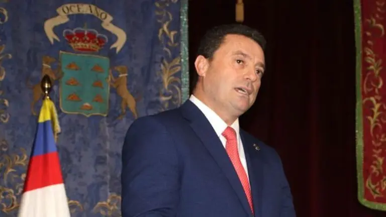 &Oacute;scar Noda en un acto reciente