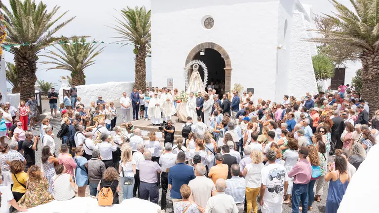 Imagen de archivo de uno de los actos por las fiestas de Las Nieves.