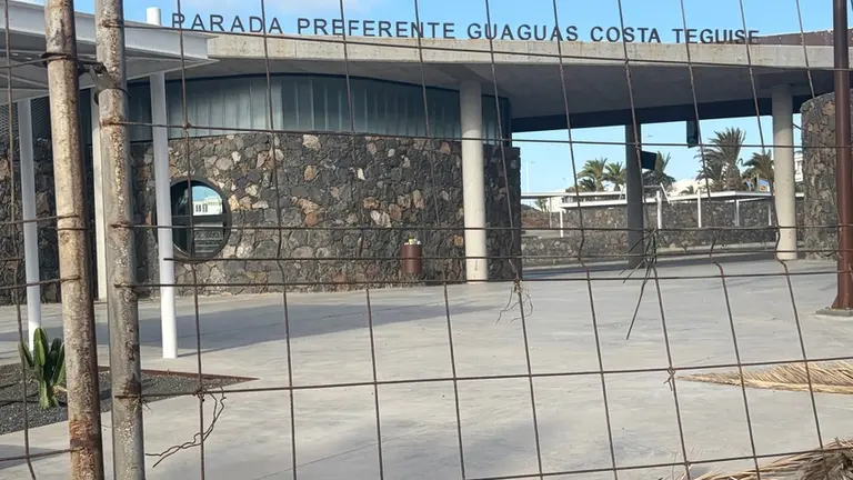 Parada preferente de Costa Teguise.