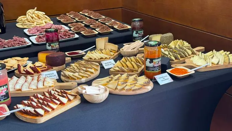Stand de productos de Lanzarote.