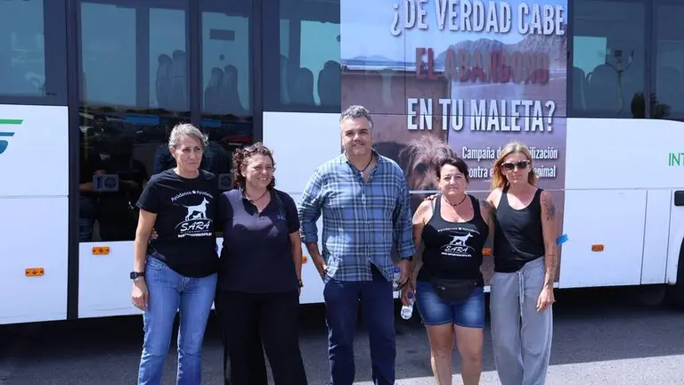 Campa&ntilde;a contra el abandono animal.