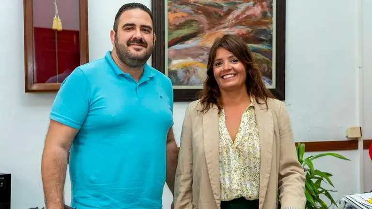 Olivia Duque y Javier Díaz.