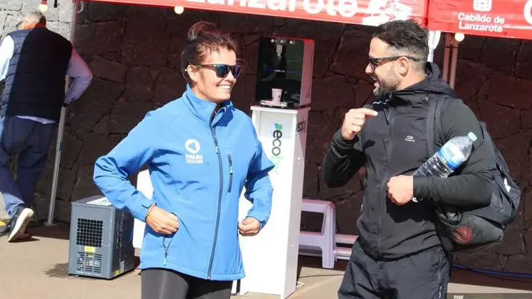 Olivia Duque y Alejandro Ramírez.