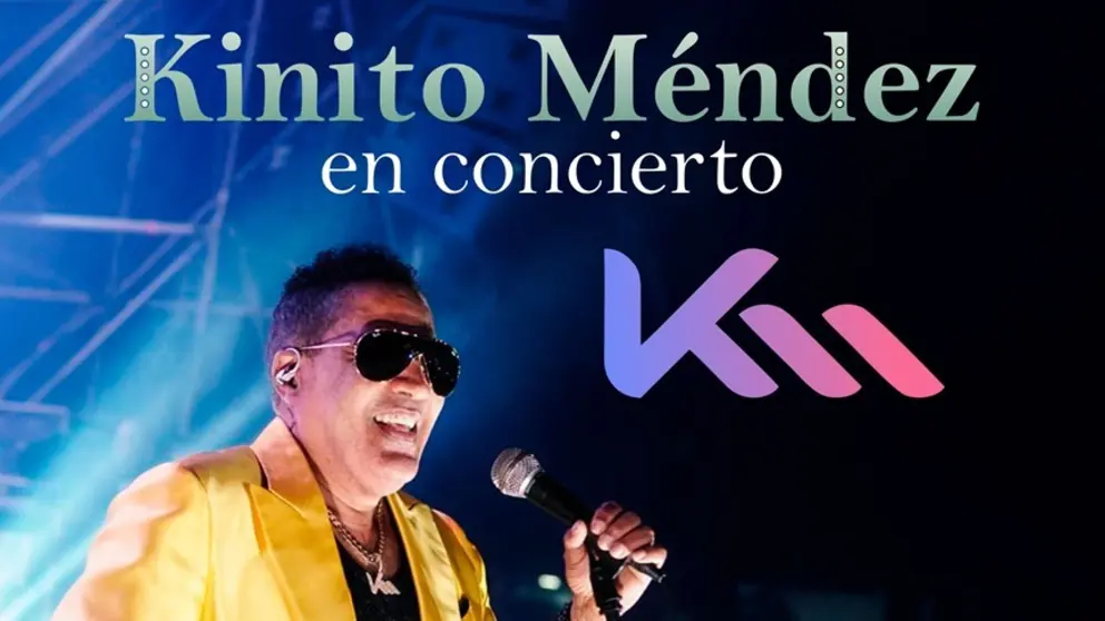 Cartel promocional de la actuaci&oacute;n de Kinito M&eacute;ndez en el Carnaval 2026.