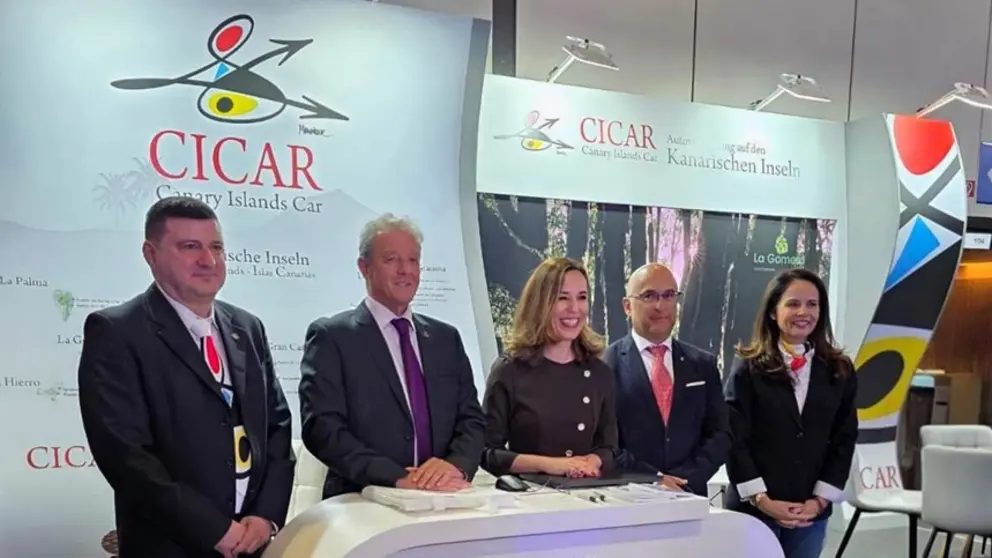 Stand de CICAR en la ITB 2026.