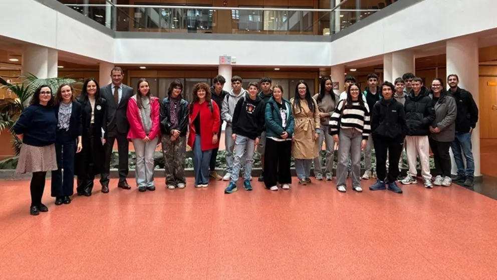 Alumnos del IES San Bartolom&eacute;.