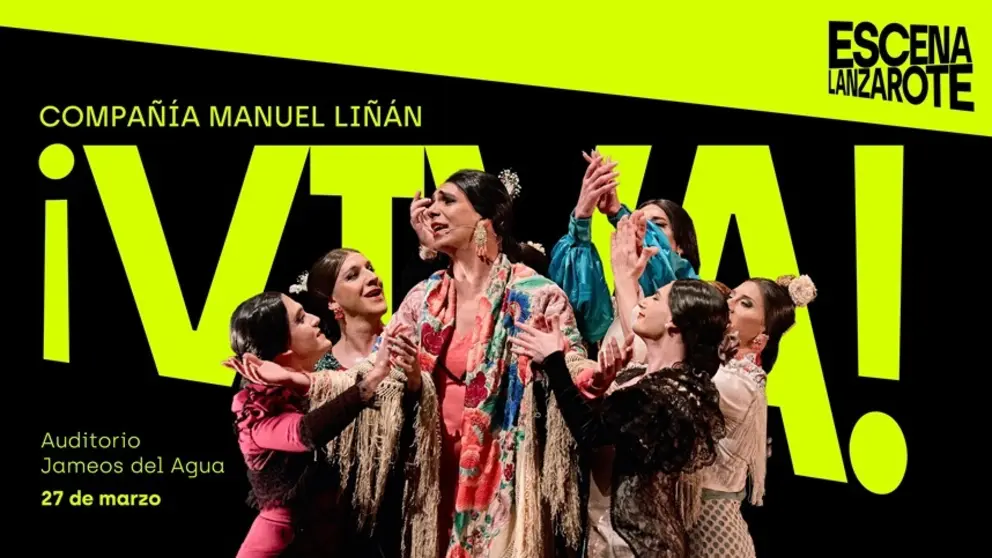 Cartel promocional de la obra Viva.