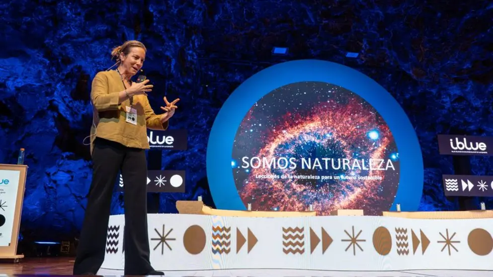 Uno de los momentos del acto en los Jameos