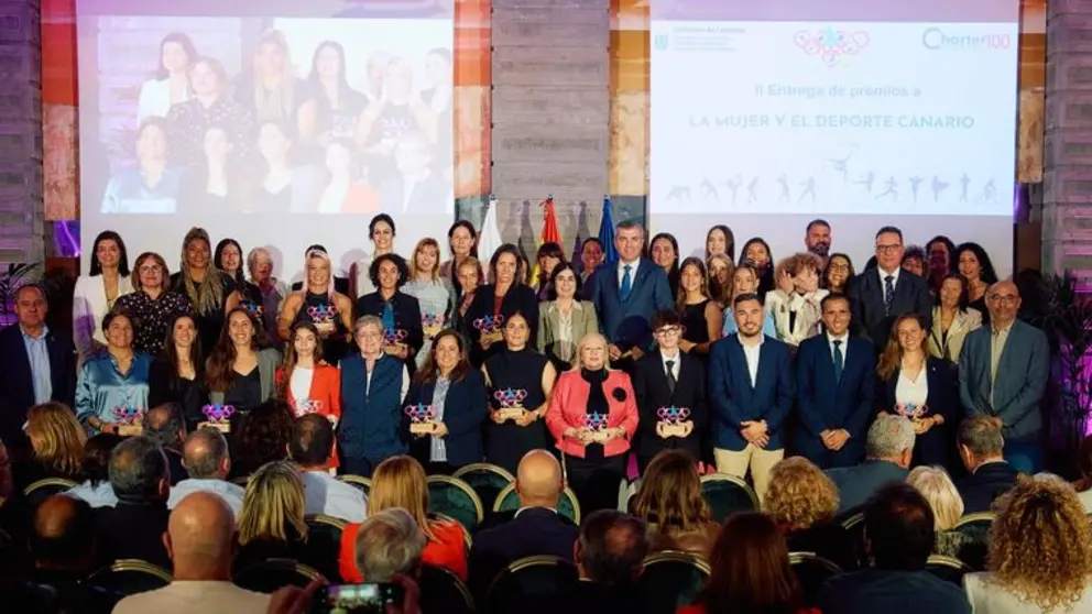 Imagen de la presentaci&oacute;n de la Gala de la Mujer y el Deporte Canario.