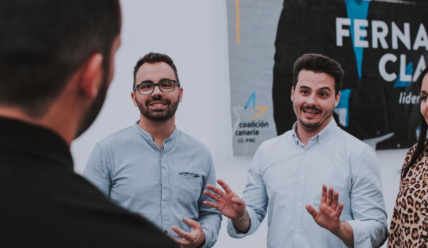 Echedey Eugenio y David Toledo