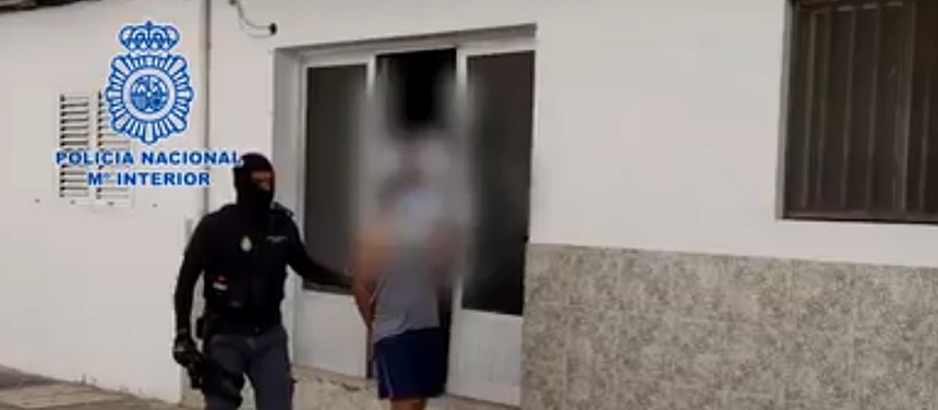 Imagen detención en Lanzarote.