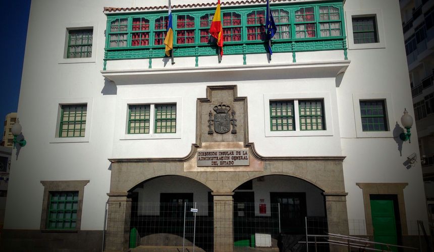 Sede de la Dirección insular de la Administración General del Estado en Lanzarote.