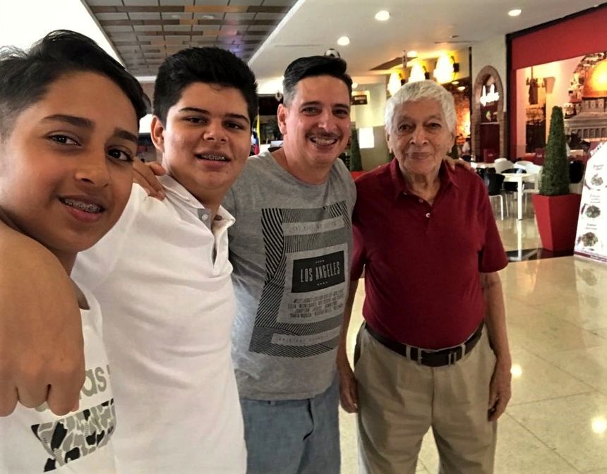 Foto en mi último viaje a Colombia