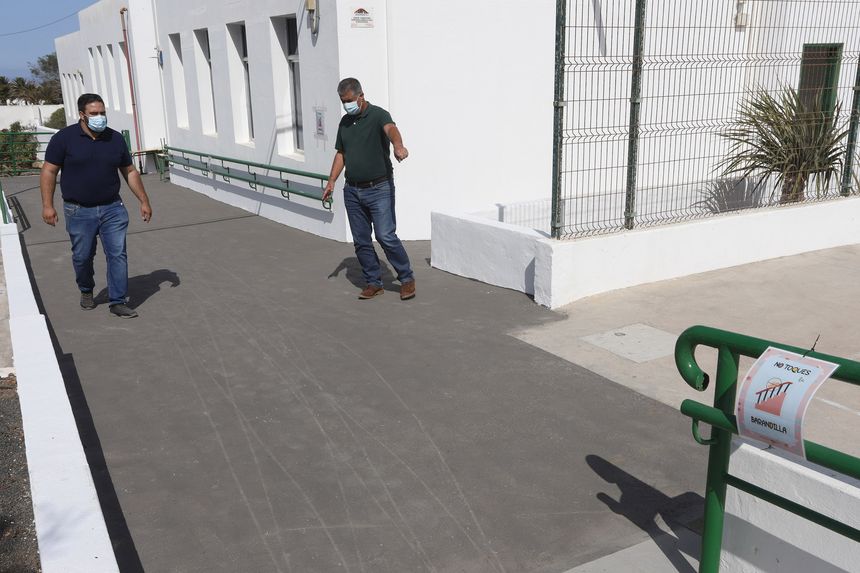 RAMPA NUEVA COLEGIO LA VILLA