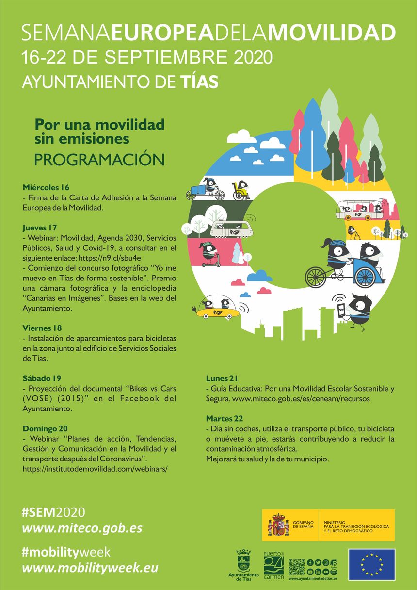Programa Semana Europea de la Movilidad 2020