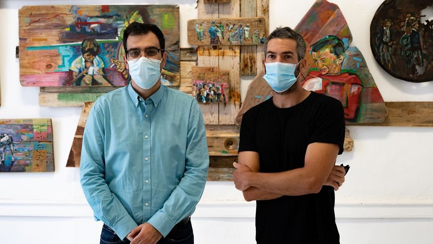 Alberto Aguiar y José Suárez