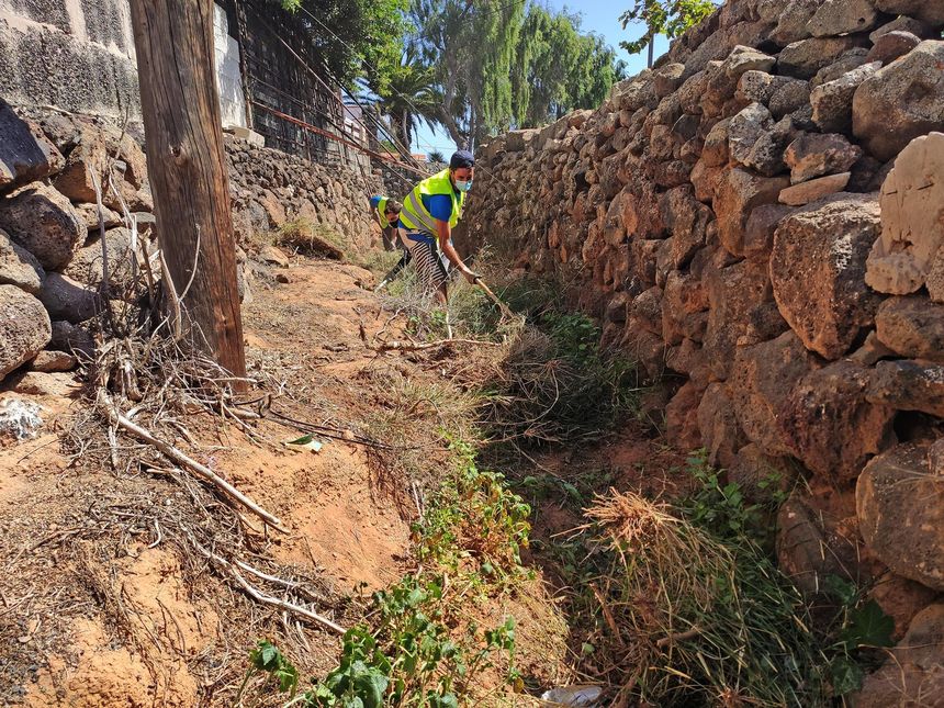 Limpieza barranco Teseguite (2)