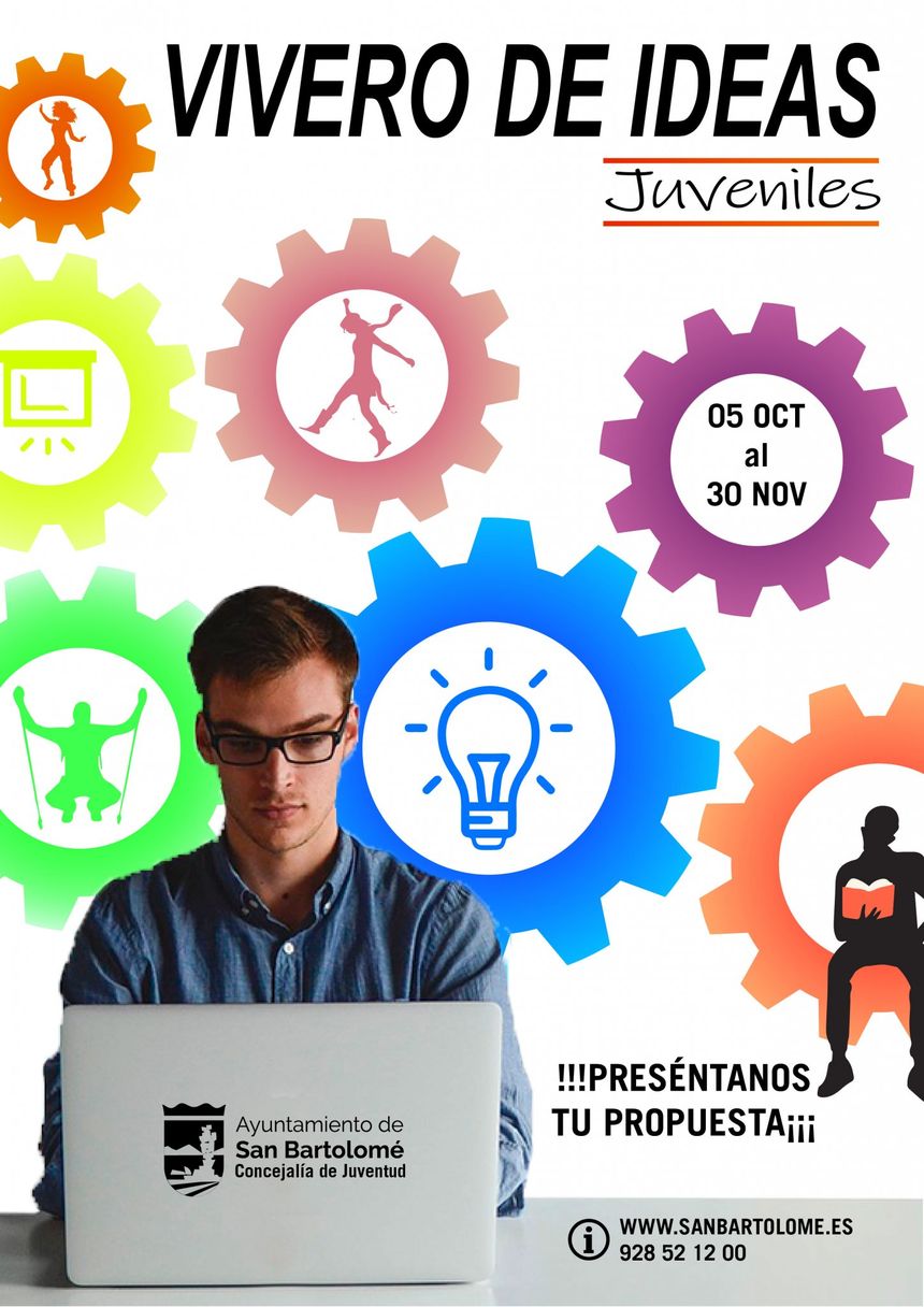 CARTEL VIVERO DE IDEAS JUVENILES