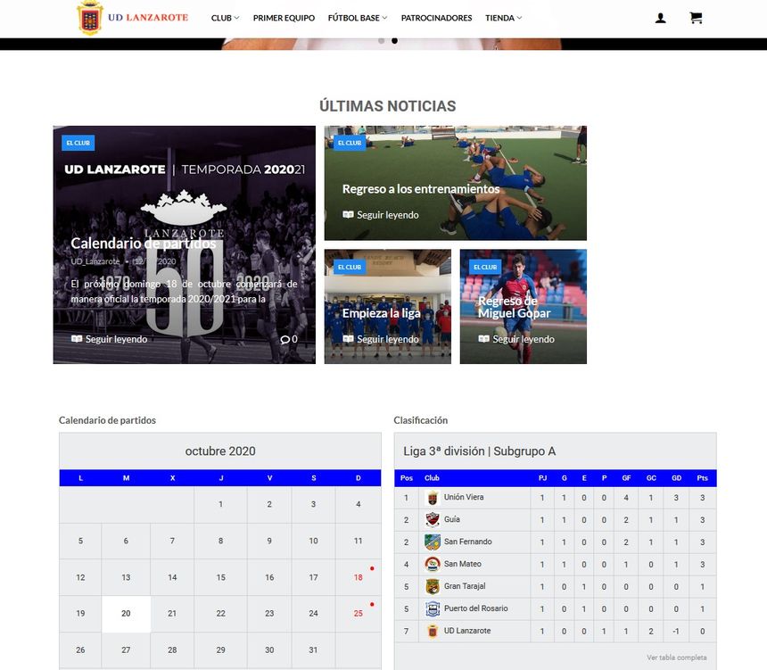 Pagina Web UD Lanzarote (2)