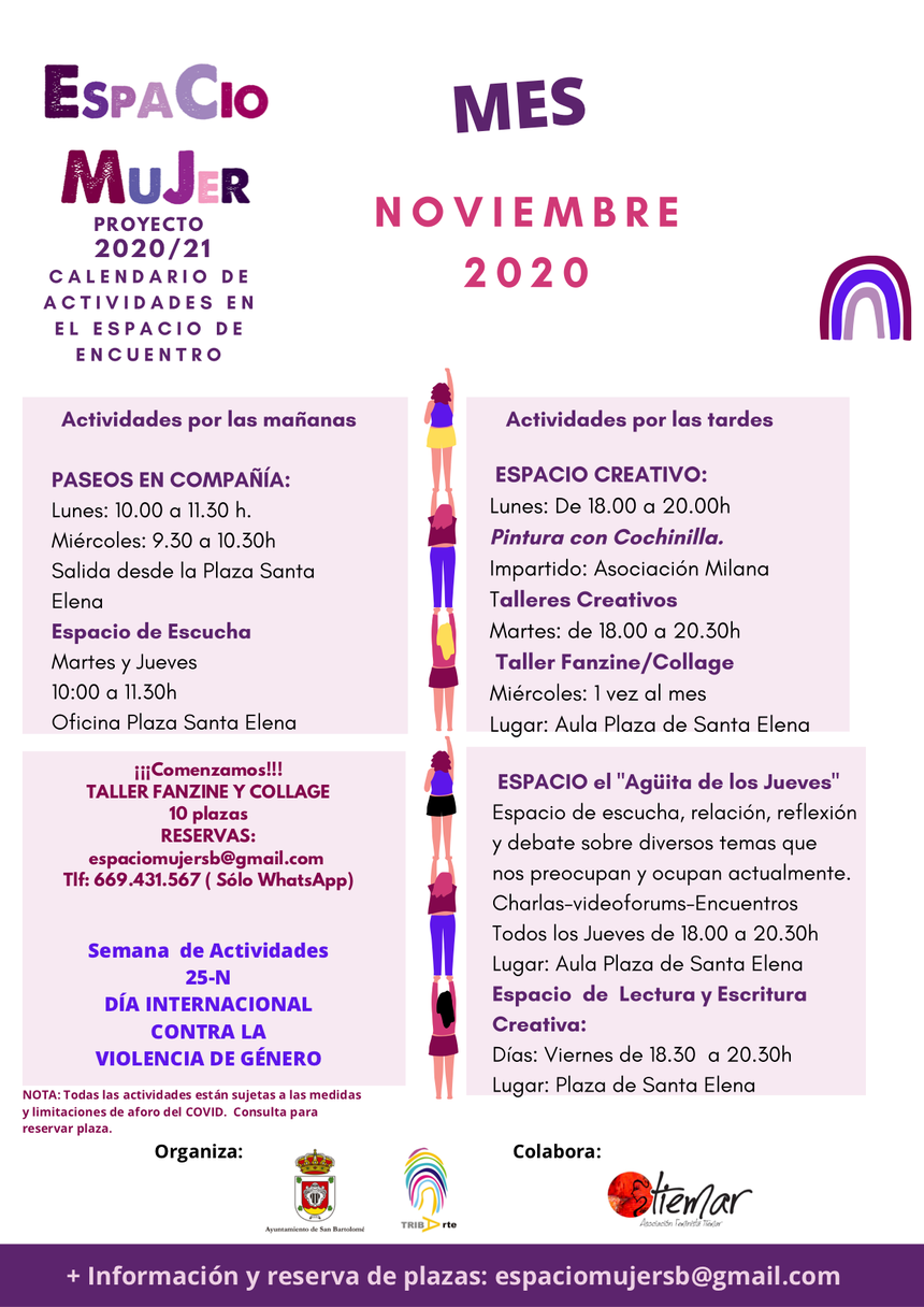 CARTEL ESPACIO MUJER