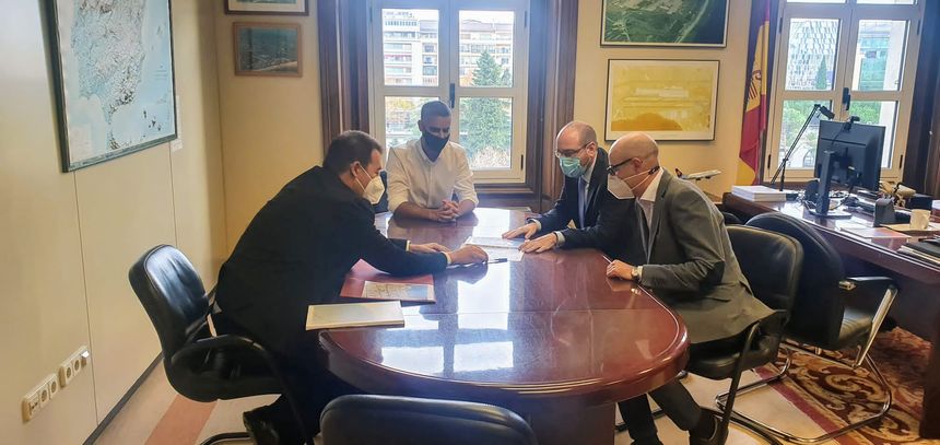 REUNIÓN EN MADRID CON RESPONSABLES DE AVIACIÓN CIVIL