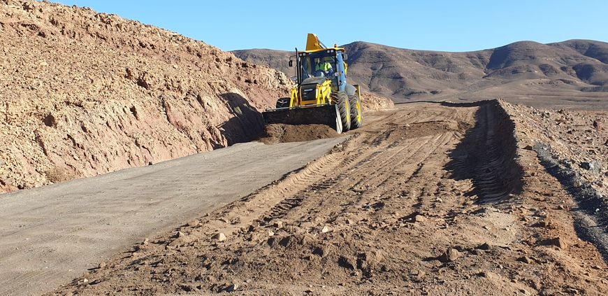 Reparación de caminos de Papagayo