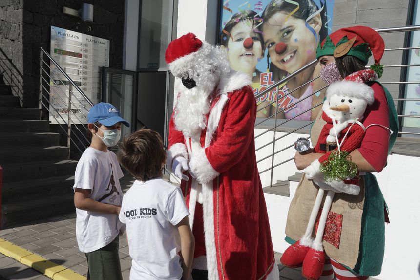VISITA PAPAì NOEL A COSTA TEGUISE 1