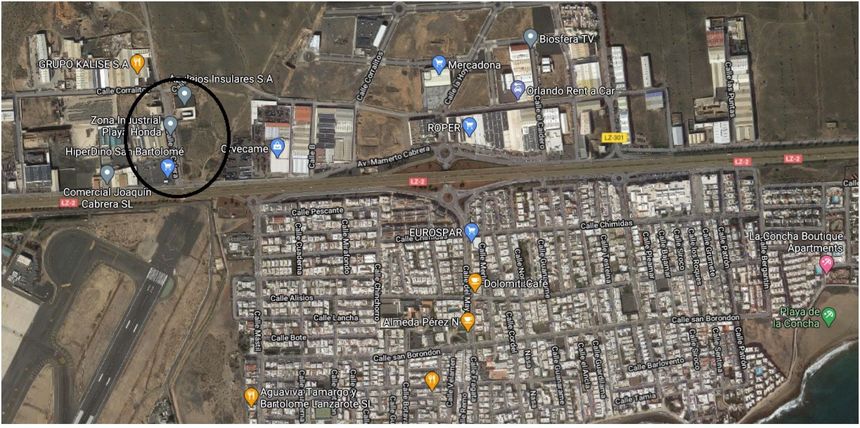 Calle Calera tras las lluvias (Imagen de Cs)