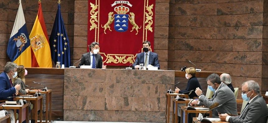 21 enero 2021. 5. Con el secretario de Estado de la UE, Juan González-Barba