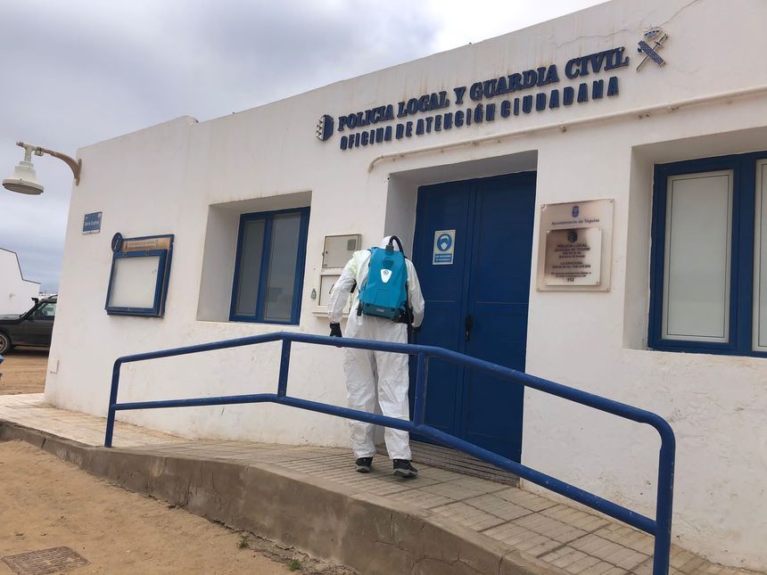 Desinfección en La Graciosa  (9)