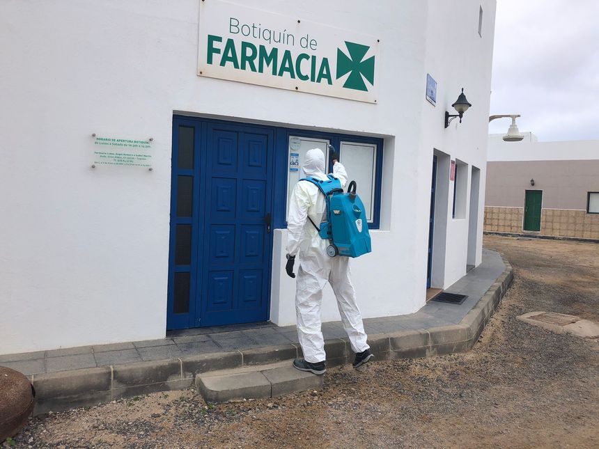 Desinfección en La Graciosa  (8)