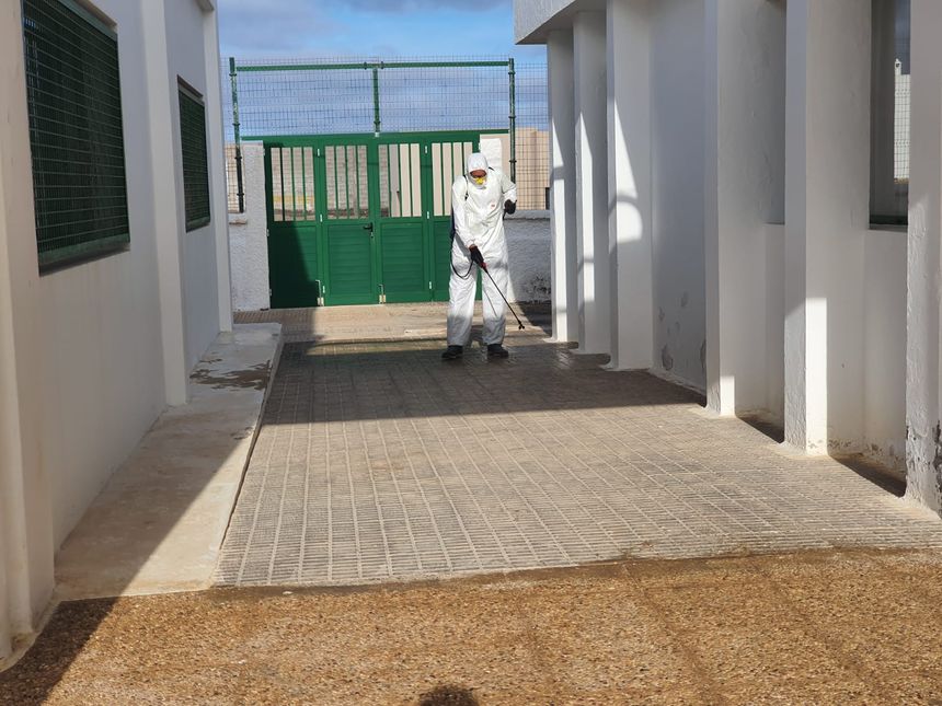 Desinfección en La Graciosa  (7)