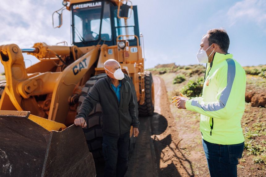 Arreglo caminos agrícola de Haría (1)