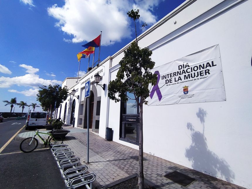 El Ayuntamiento de Arrecife se une a la conememoración del 8M, Día Internacional de la Mujer