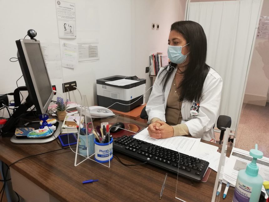 Paloma Poza durante el Encuentro Digital