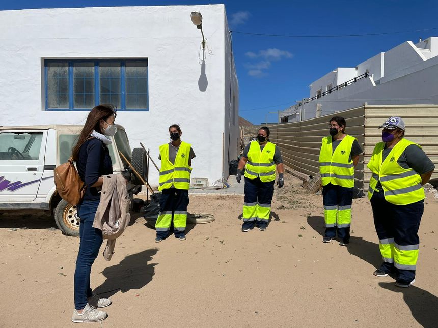 Nerea Santana consejera de Empleo en La Graciosa (1)