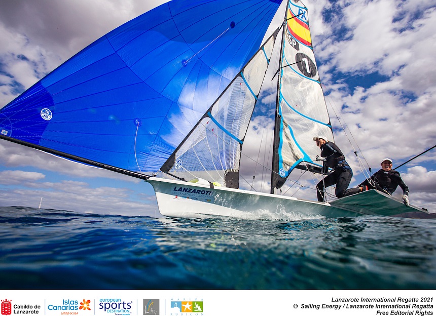 European and African continental qualification regatta for the Tokyo 2021 Olympic Games.Marina Rubicon, Lanzarote, Canary Islands.
22 March, 2021
© Sailing Energy