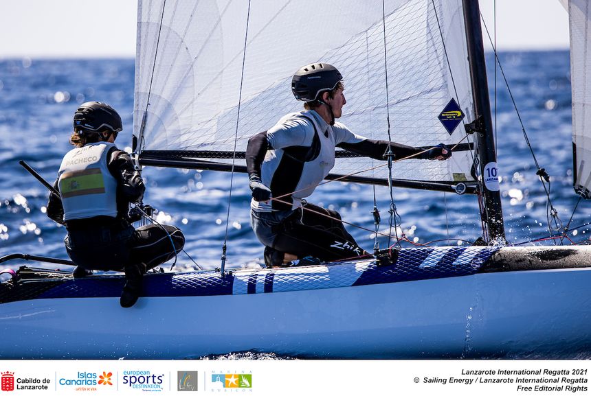 European and African continental qualification regatta for the Tokyo 2021 Olympic Games.Marina Rubicon, Lanzarote, Canary Islands.
23 March, 2021
© Sailing Energy