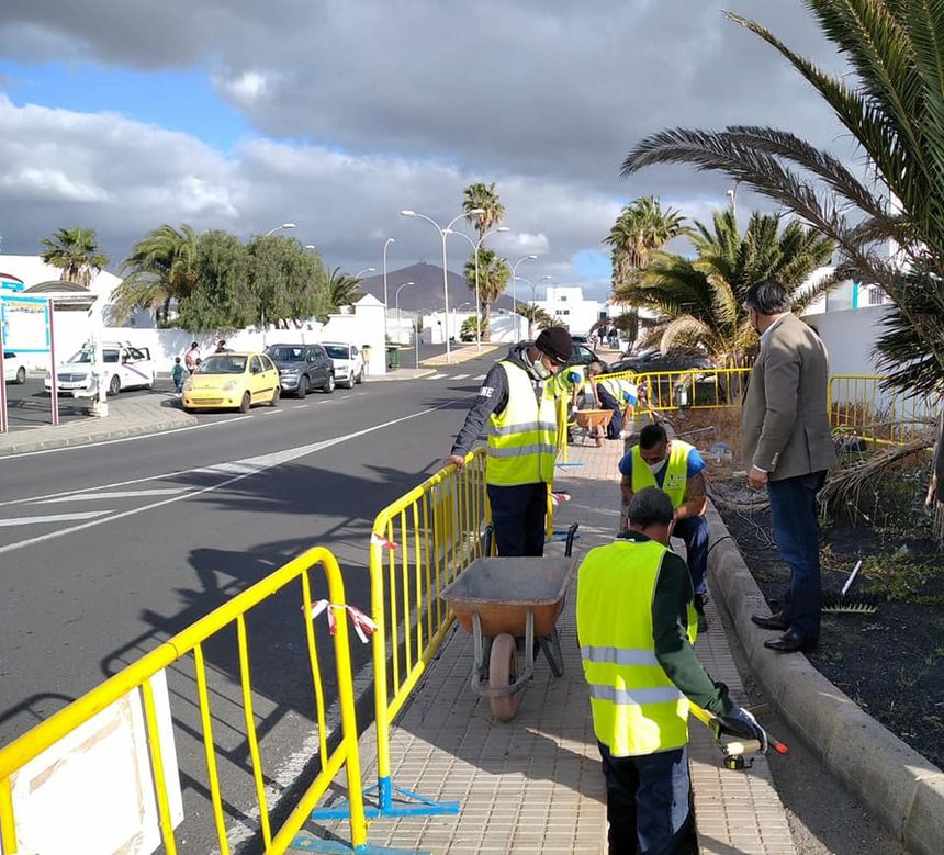 El Ayuntamiento de Arrecife mejora el alumbrado público en los accesos al Hospìtal General de Lanzarote