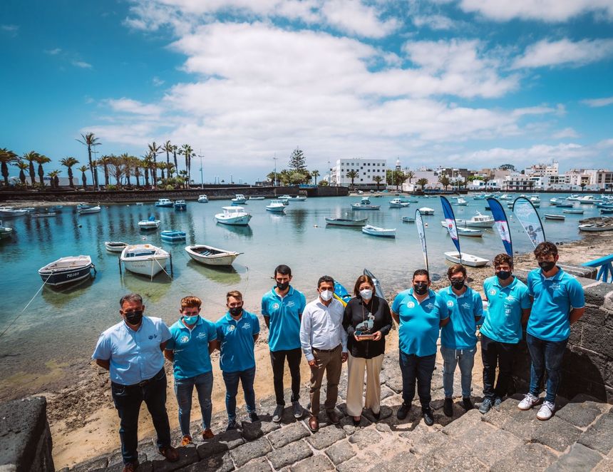 Reconocimiento al Club Los Marlines por sus nuevos triunfos deportivos. El Ayuntamiento de Arrecife reconoce al Club Los Marlines