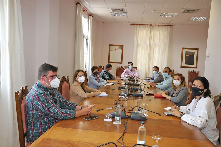 Reunión de la Mesa de Gestión Cultural con el director general de Cultura de Canarias 2