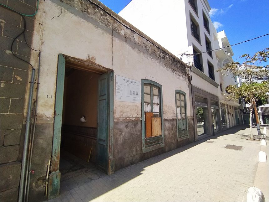 Autorizada la restauración de esta casa antigua en la Calle Canalejas, Arrecife, que abrirá como restaurante