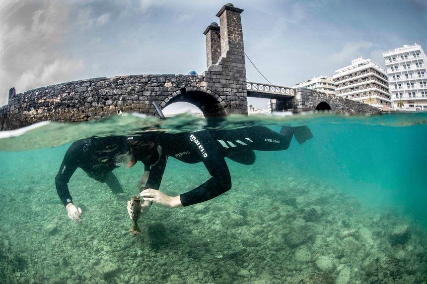 Uno de los fotogramas del documental Los Secretos de la Marina de Arrecife