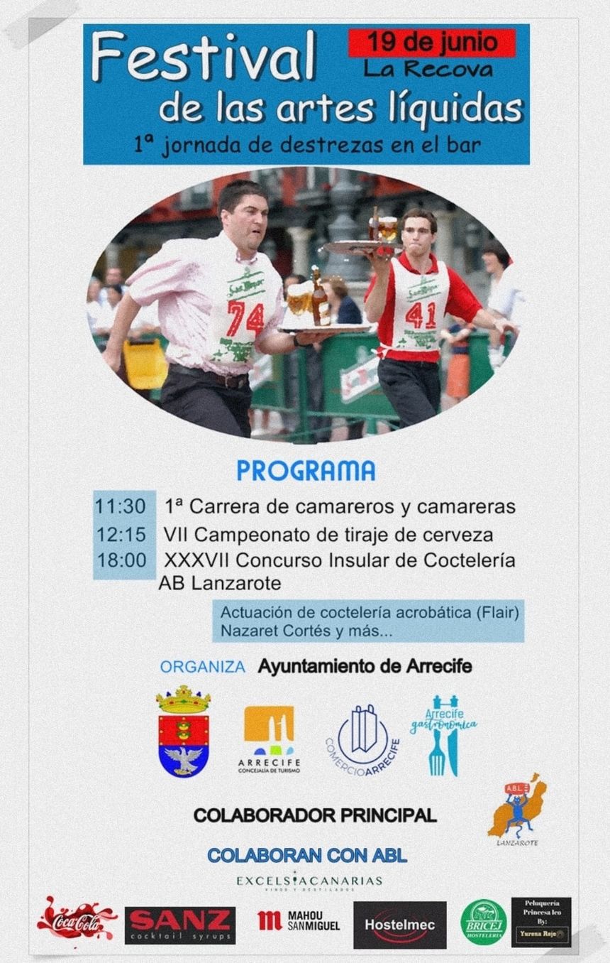 Presentación del Festival de Artes Líquidas hoy en Arrecife. Cartel y horarios