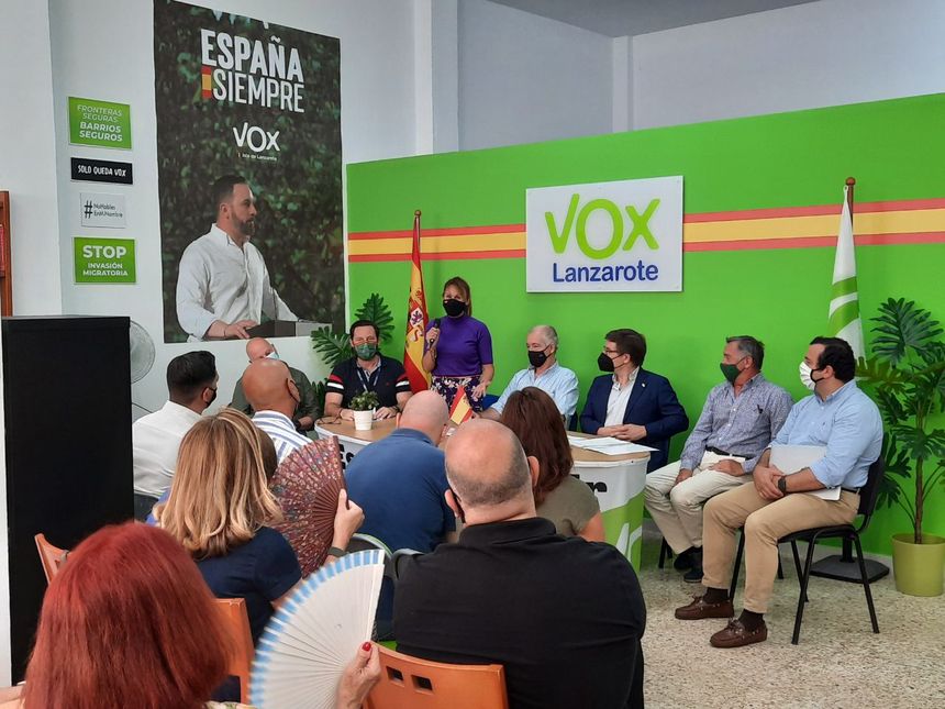 06 Primera JORNADA PROVINCIAL VOX Las Palmas - Lanzarote, junio 2021 6